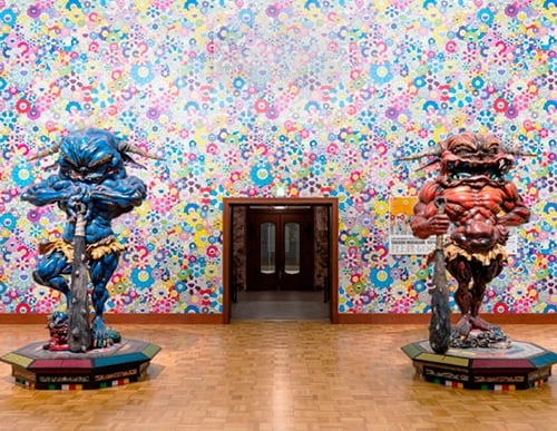 Takashi Murakami Mononoke Kyoto, Installation view, Kyoto City KYOCERA Museum of Art, 2024